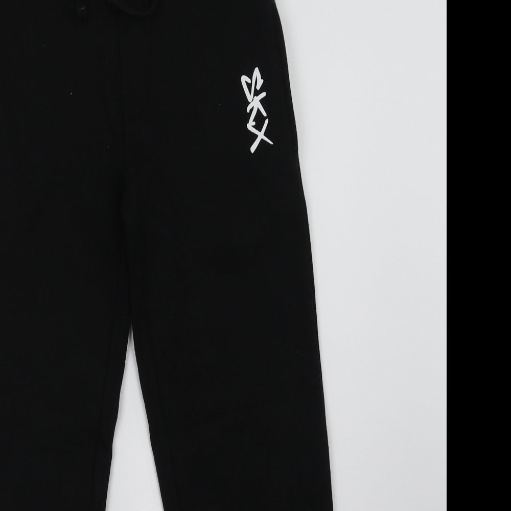 sketchers Boys Black   Jogger Trousers Size 8-9 Years
