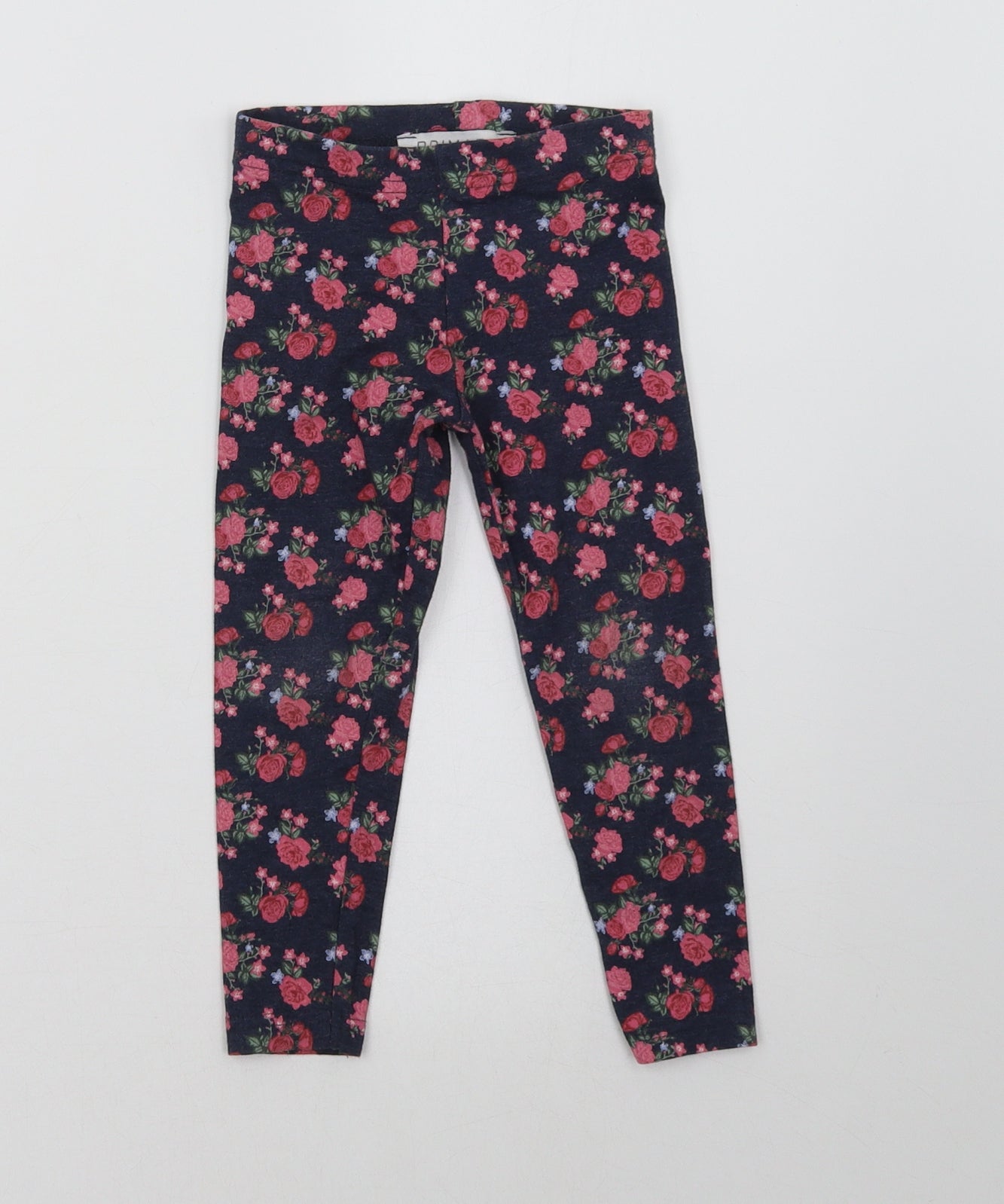Primark Girls Blue Flecked   Trousers Size 2-3 Years