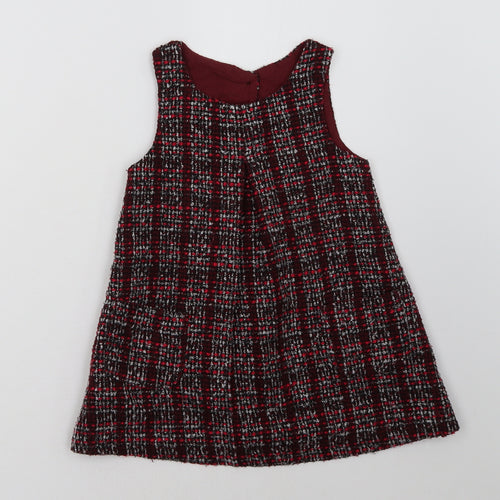 Dunnes Stores Girls Red   A-Line  Size 2-3 Years