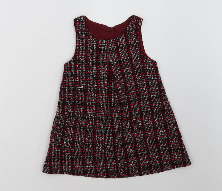 Dunnes Stores Girls Red   A-Line  Size 2-3 Years