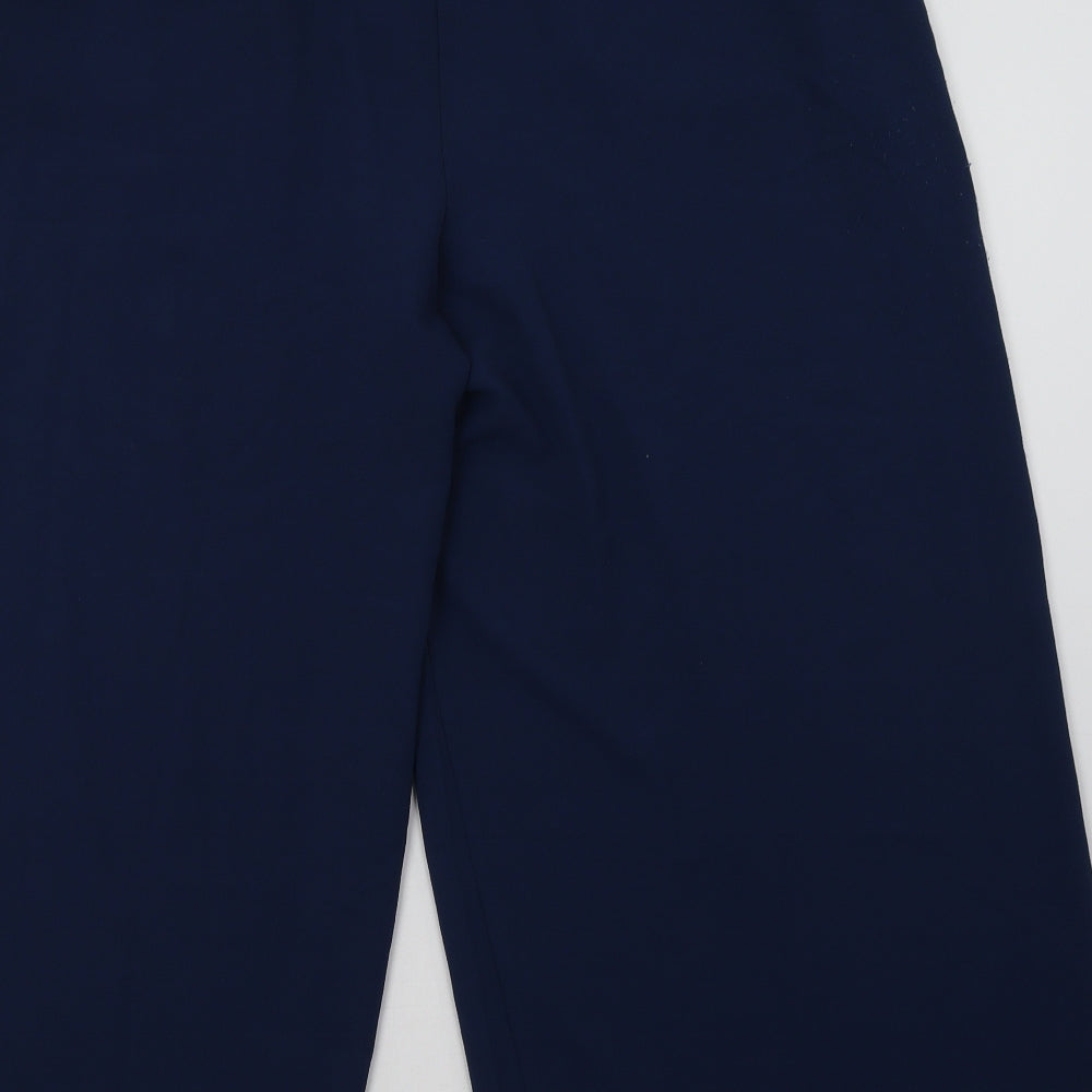 ESMARA Womens Blue   Cropped Trousers Size 18 L26 in