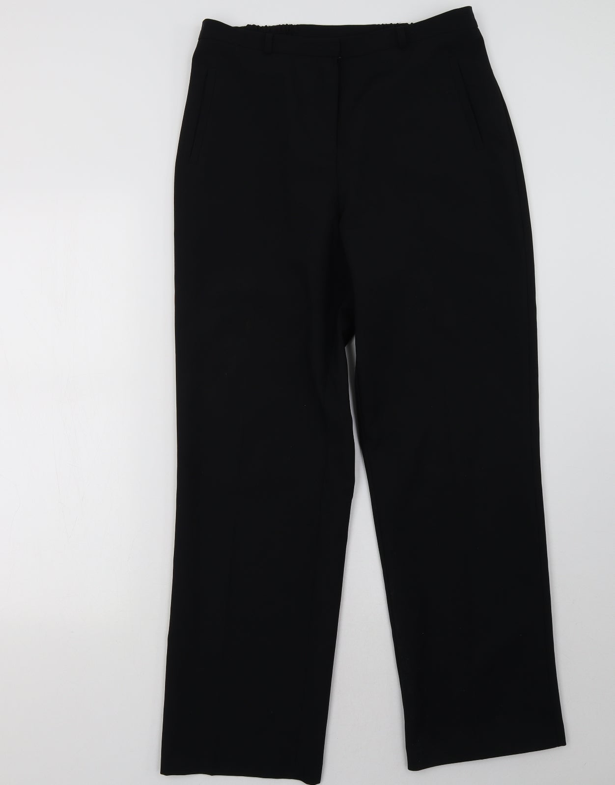 BHS Womens Black   Trousers  Size 12 L32 in