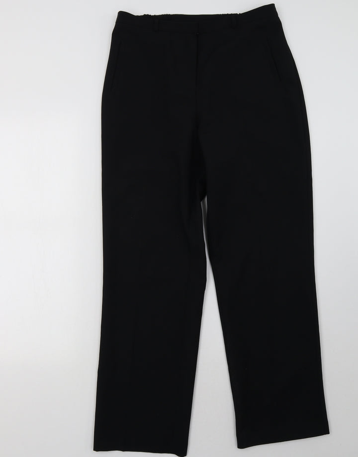 BHS Womens Black   Trousers  Size 12 L32 in
