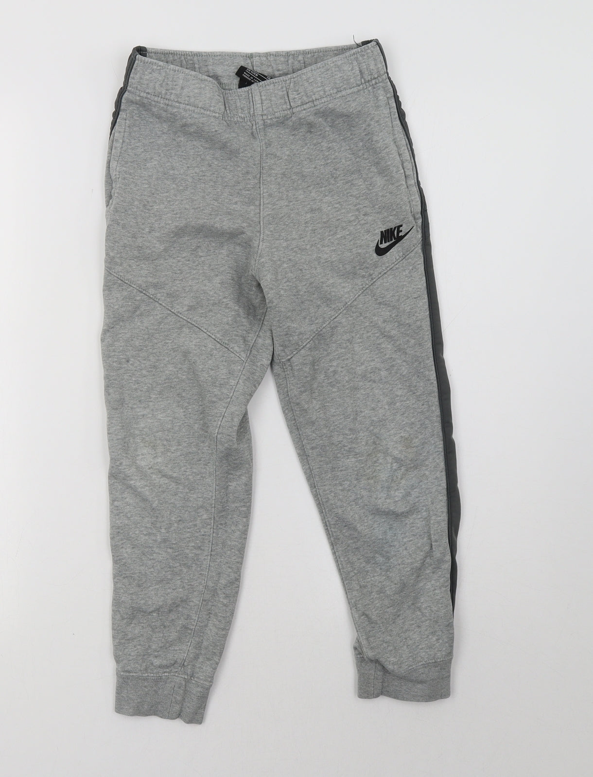 Nike Boys Grey   Jogger Trousers Size 8-9 Years