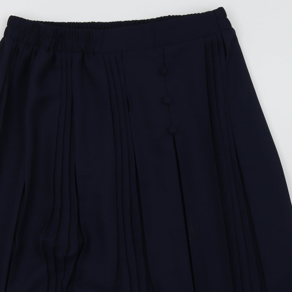Preworn Womens Blue   A-Line Skirt Size XL