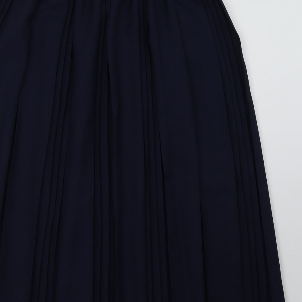 Preworn Womens Blue   A-Line Skirt Size XL