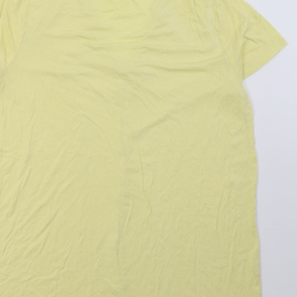 Primark Womens Yellow   Basic T-Shirt Size 16
