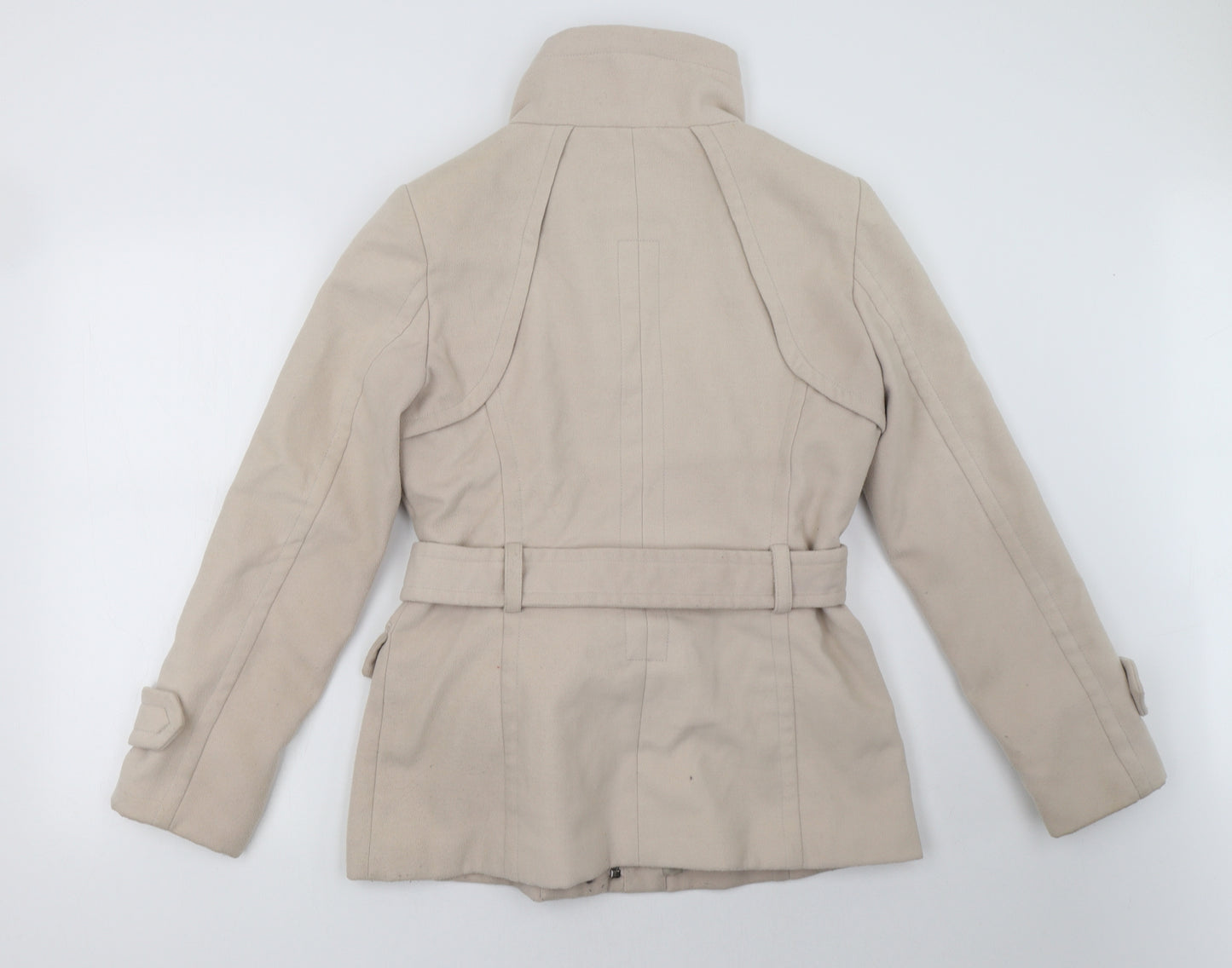 Zara Womens Beige   Jacket Coat Size L