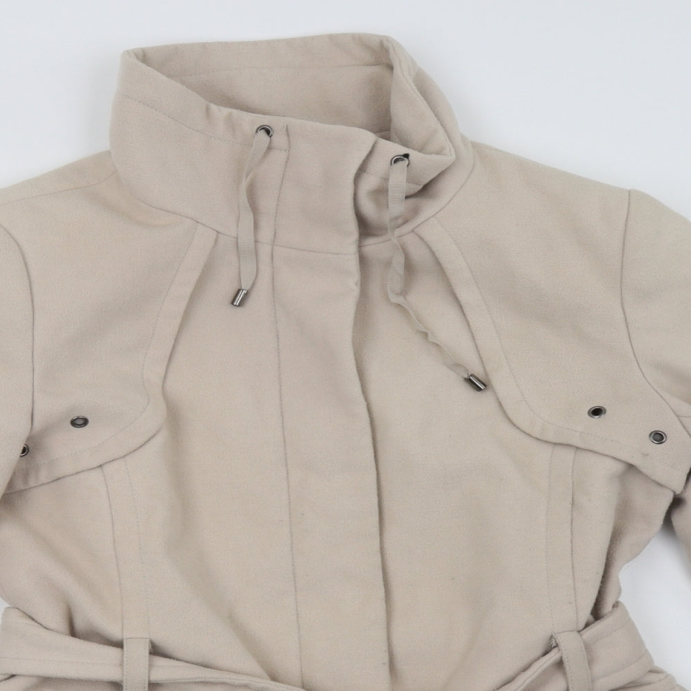 Zara Womens Beige   Jacket Coat Size L
