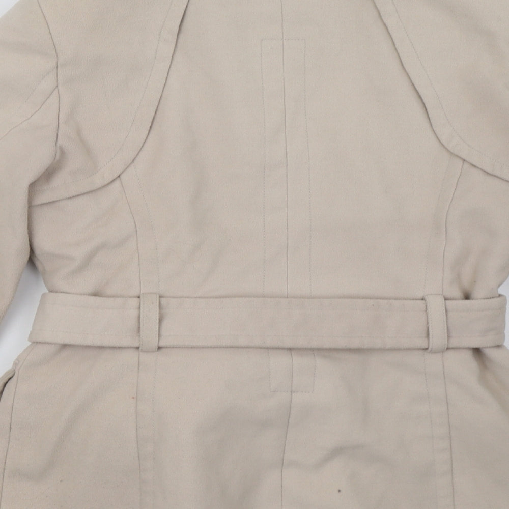 Zara Womens Beige   Jacket Coat Size L