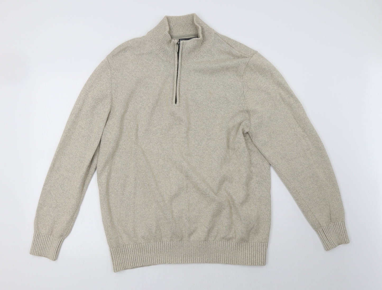 Debenhams Mens Beige   Pullover Sweatshirt Size L