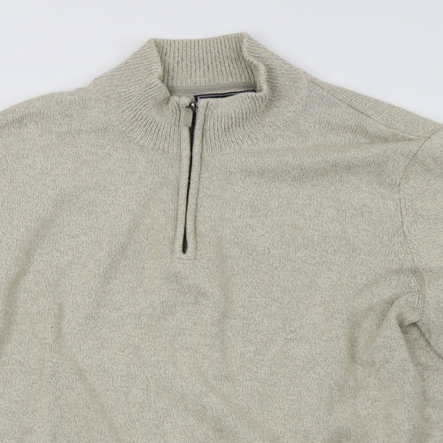 Debenhams Mens Beige   Pullover Sweatshirt Size L