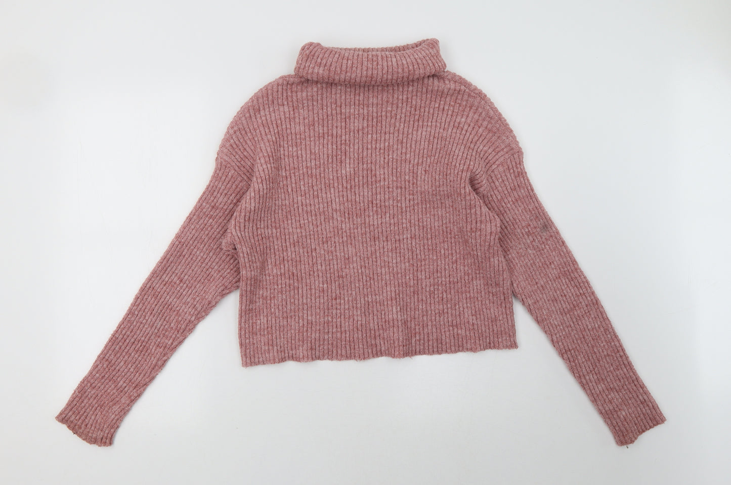 New Look Womens Pink   Pullover Sweatshirt Size M