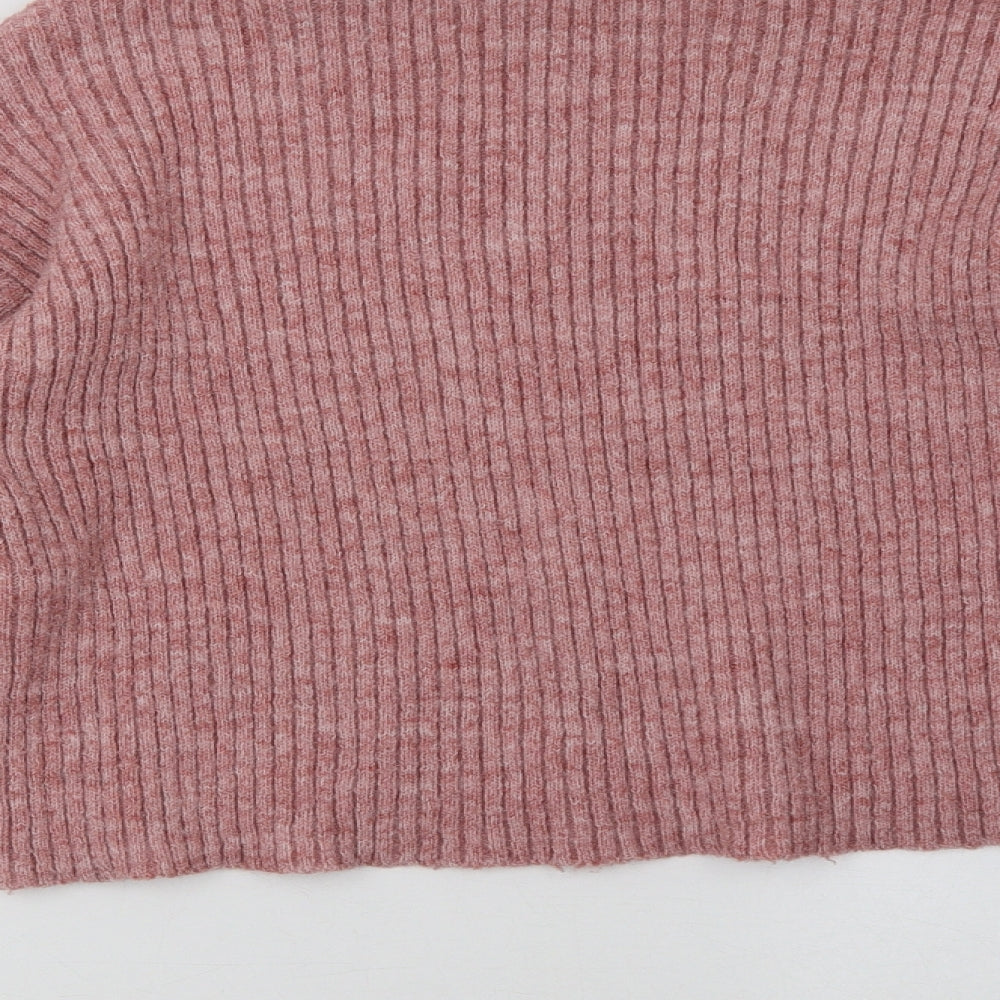New Look Womens Pink   Pullover Sweatshirt Size M
