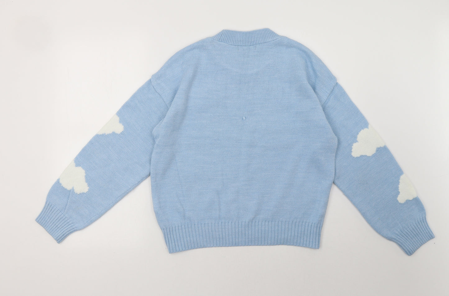 Primark Womens Blue   Pullover Sweatshirt Size S