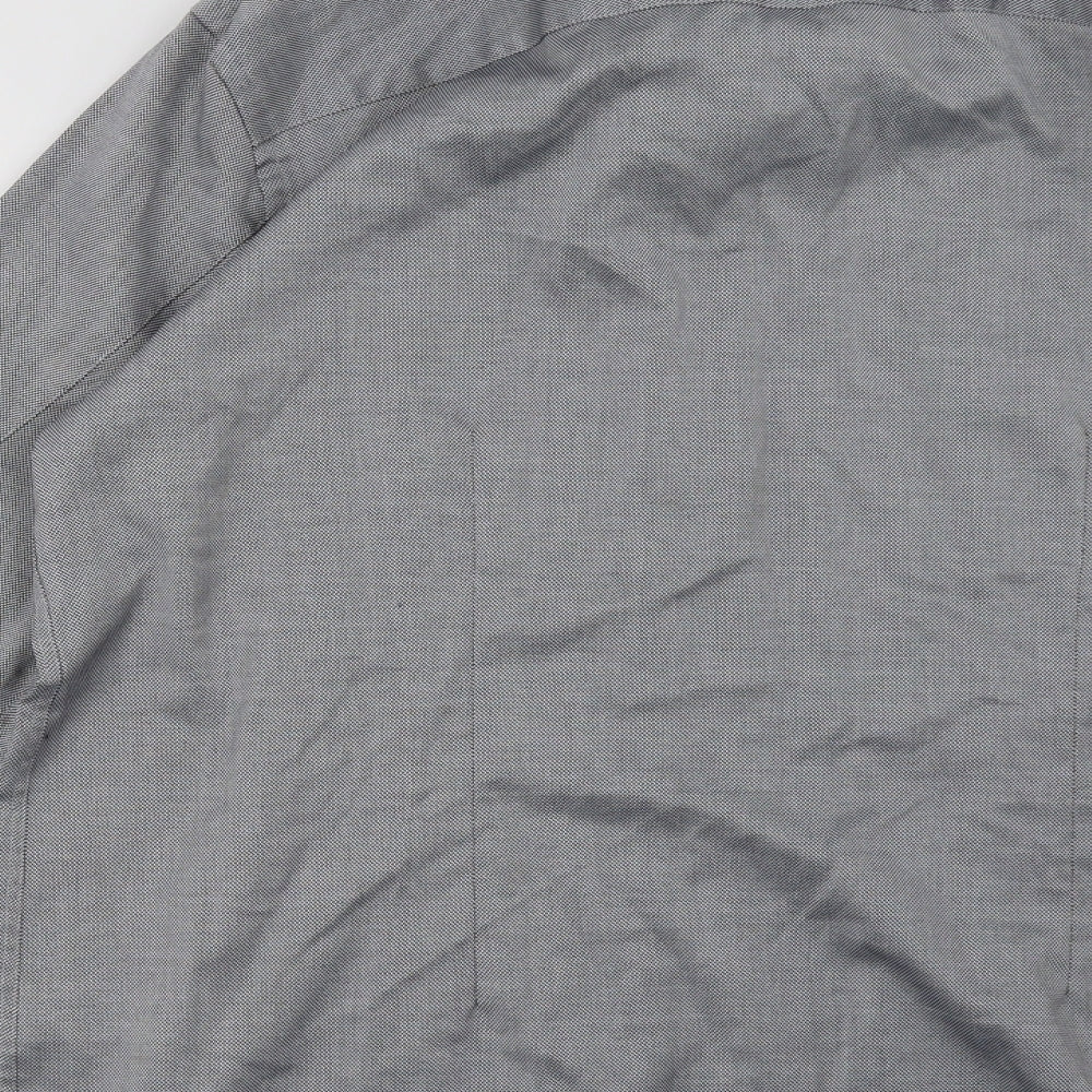 Debenhams Mens Grey    Dress Shirt Size XL