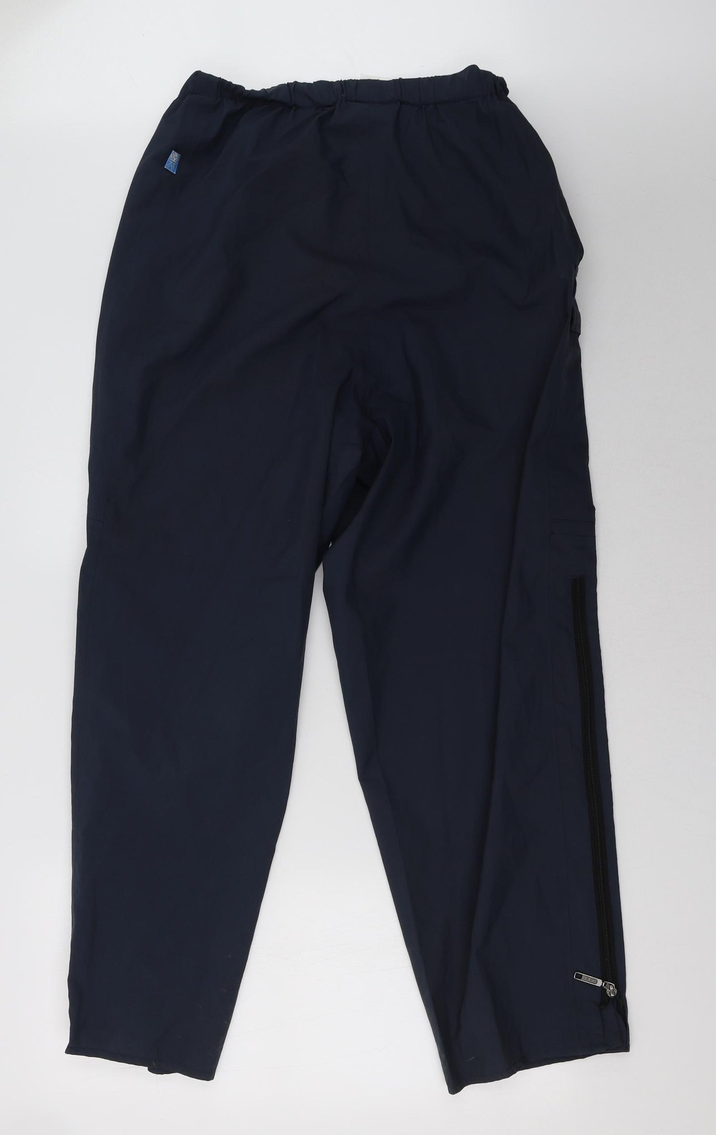 Karrimor Mens Blue   Rain Trousers Trousers Size S L32 in - waist up to 38