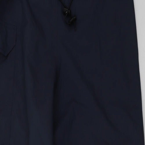 Karrimor Mens Blue   Rain Trousers Trousers Size S L32 in - waist up to 38