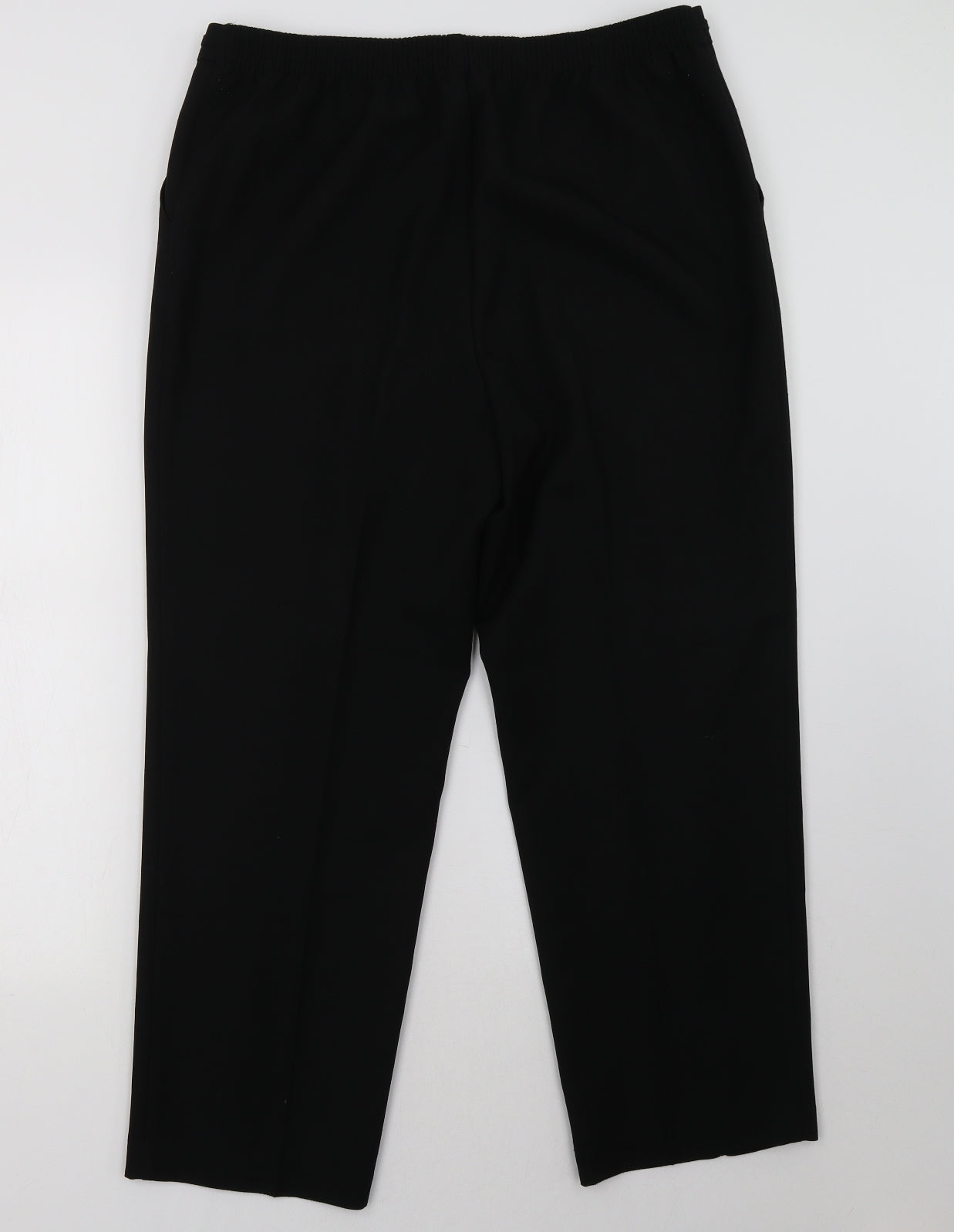 Marks and Spencer Womens Black   Trousers  Size 14 L29 in