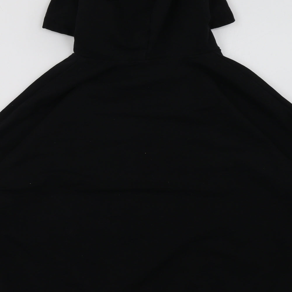 Fancyqube Womens Black   Pullover Hoodie Size S  - Friends