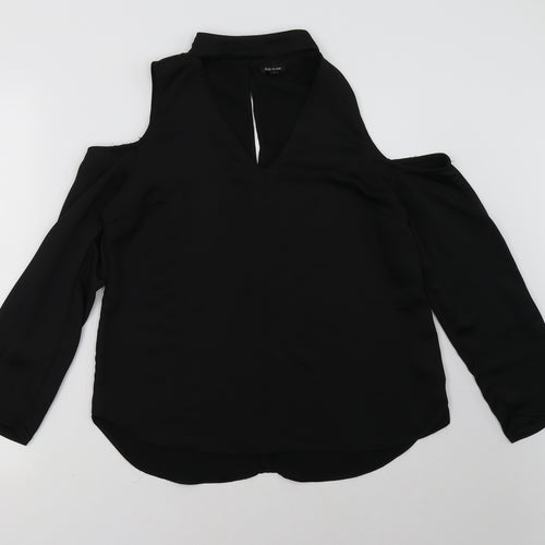 River Island Womens Black   Basic Blouse Size 10
