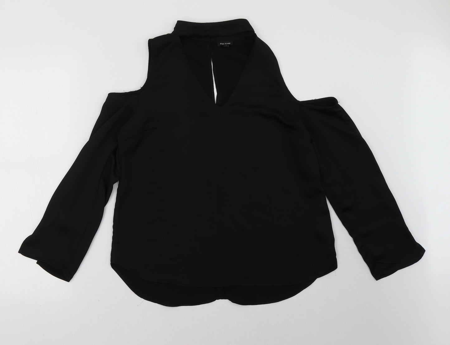 River Island Womens Black   Basic Blouse Size 10