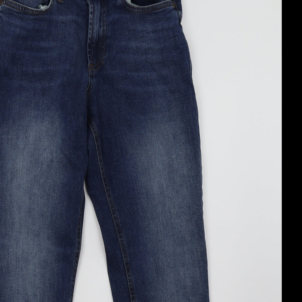 F&F Mens Blue  Denim Straight Jeans Size 32 L30 in