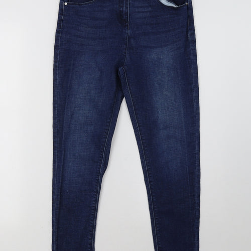 Matalan Girls Blue  Denim Skinny Jeans Size 12 Years