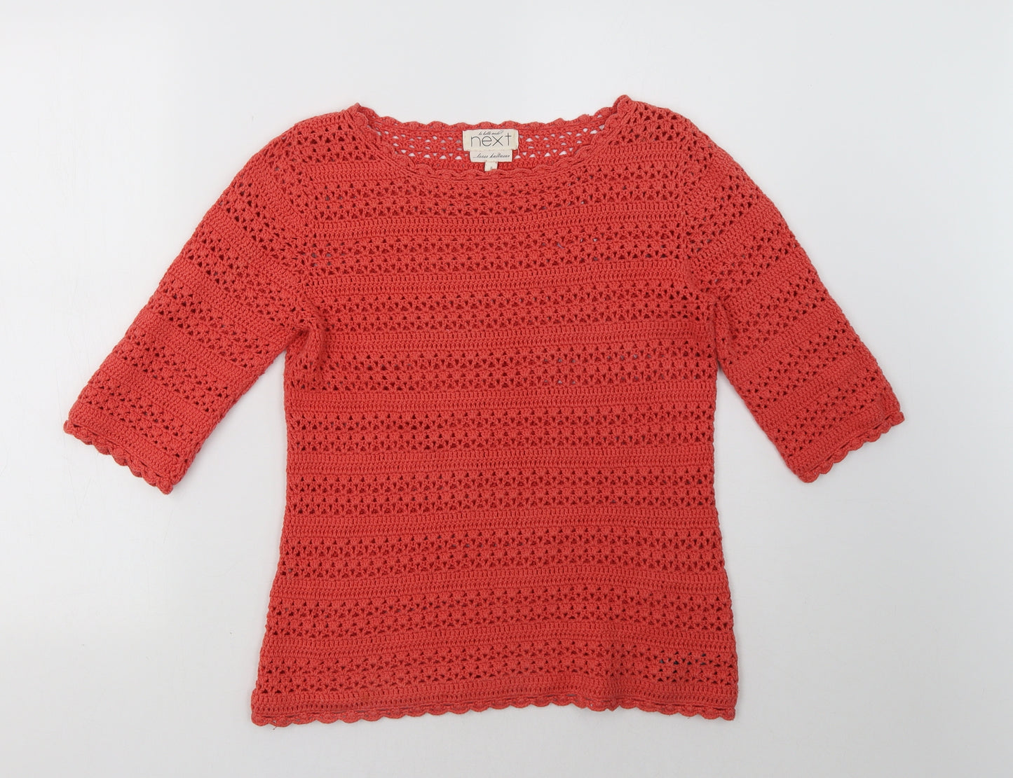 NEXT Womens Pink   Pullover Sweatshirt Size 8