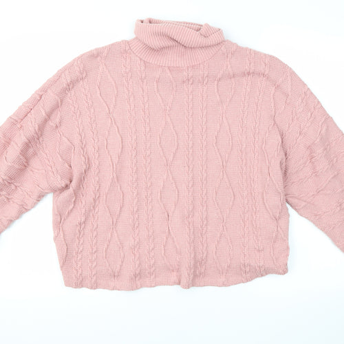 F&F Womens Pink   Pullover Jumper Size 14