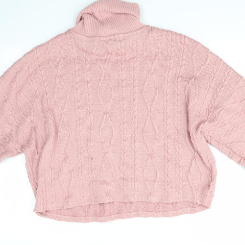 F&F Womens Pink   Pullover Jumper Size 14