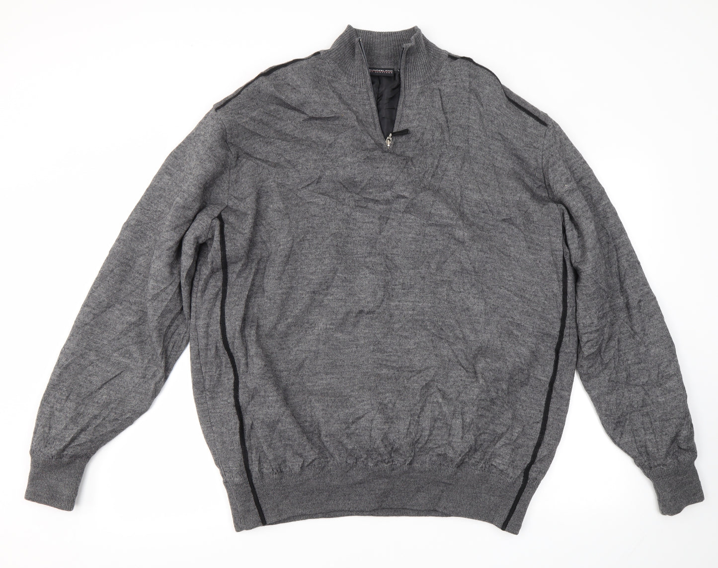 Sunderland of Scotland Mens Grey   Pullover Jumper Size 2XL