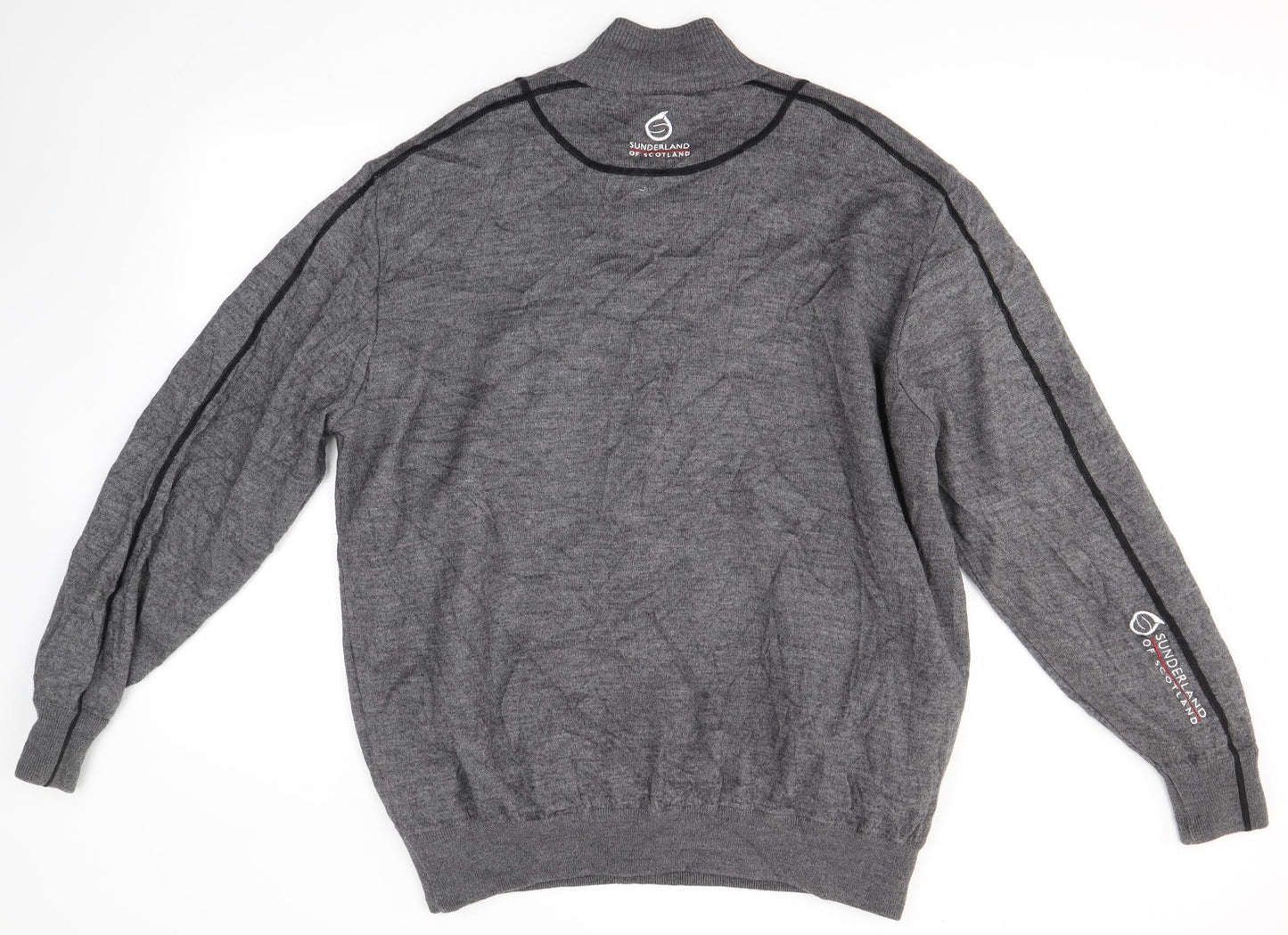Sunderland of Scotland Mens Grey   Pullover Jumper Size 2XL