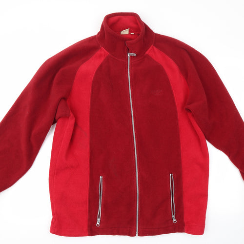 Cotton Traders Mens Red   Full Zip Jumper Size S