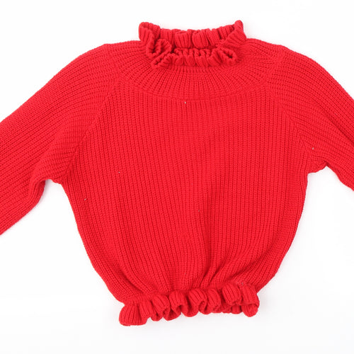 Cameo Rose Womens Red   Pullover Jumper Size S