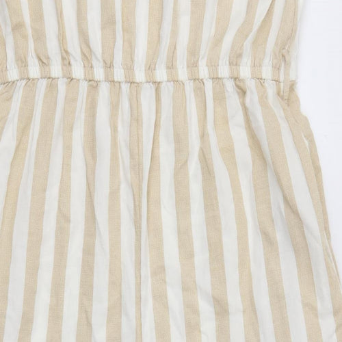 Accessorize Womens Multicoloured Striped  Jumpsuit One-Piece Size 16