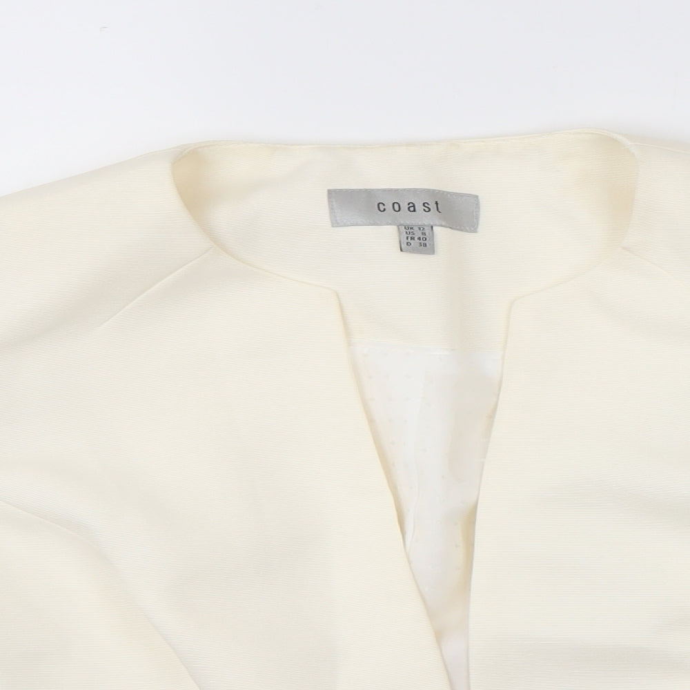 Coast Womens Ivory   Jacket Blazer Size 12