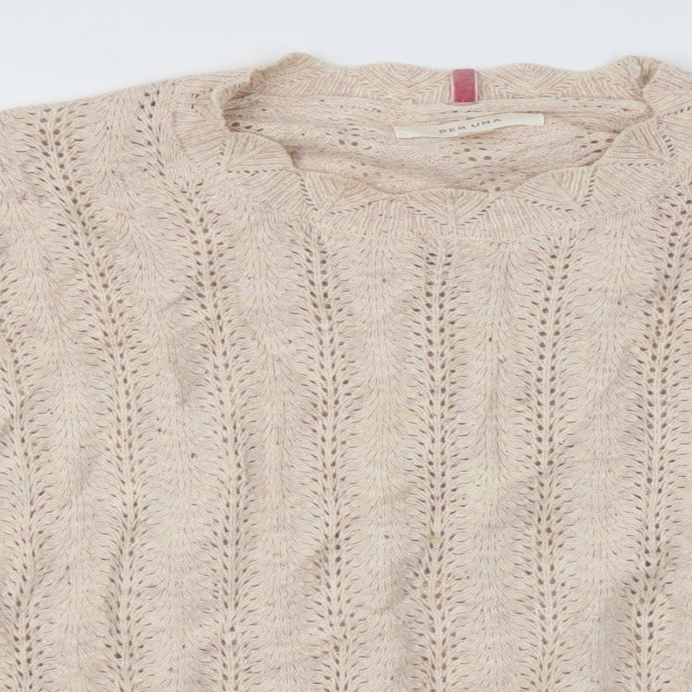 M&S Womens Pink   Pullover Jumper Size 16