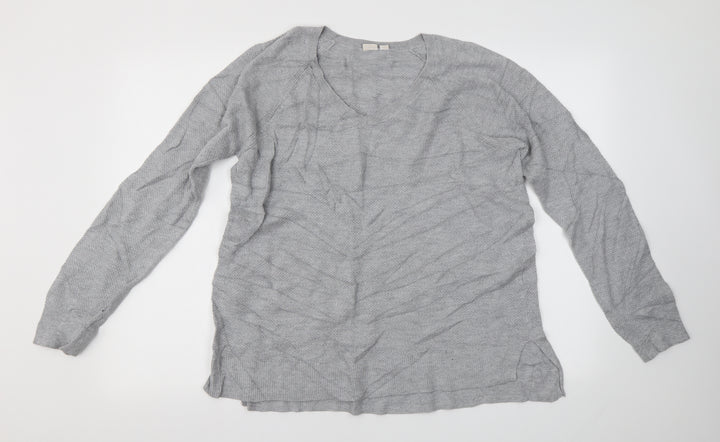 Gap Mens Grey Pullover Jumper Size L