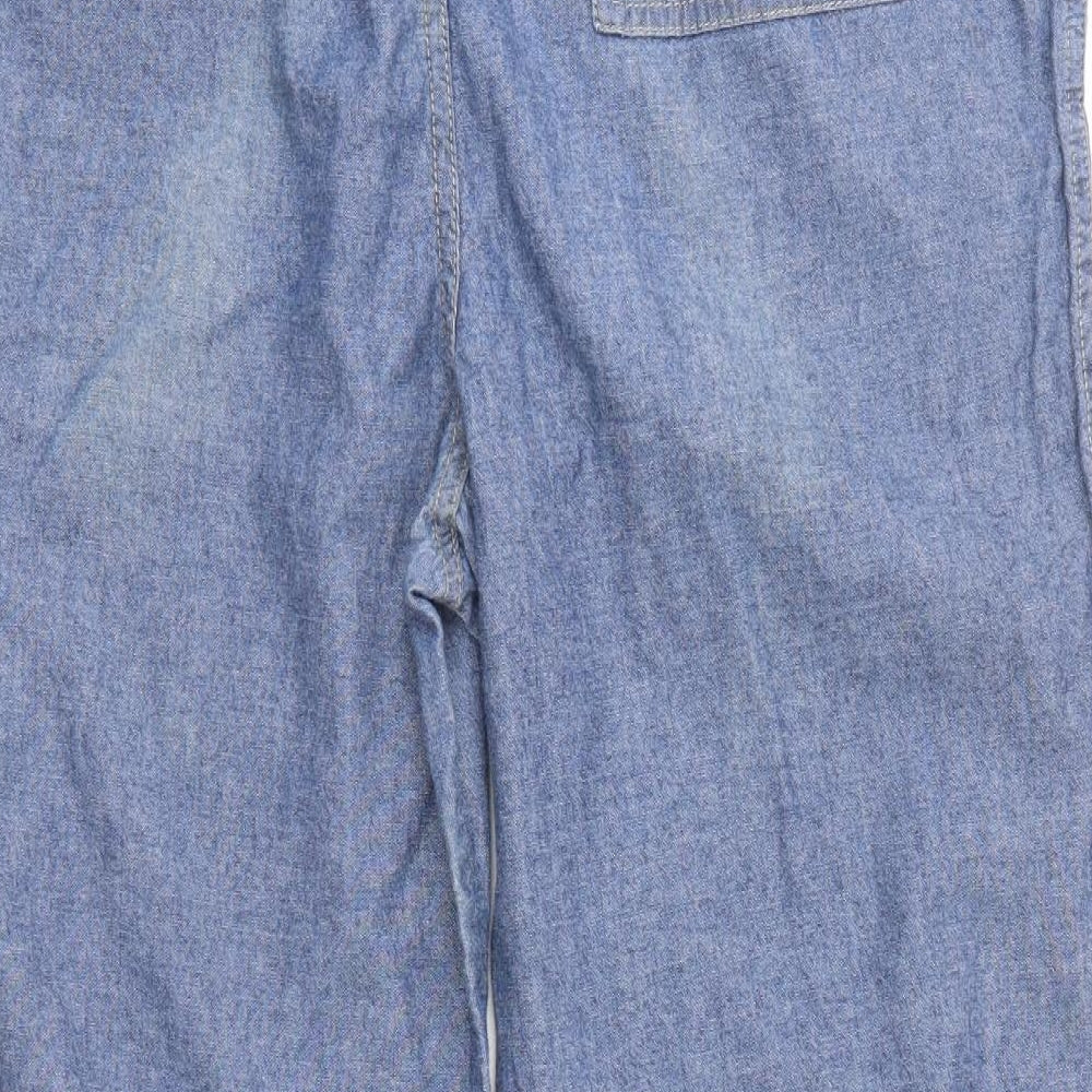 NEXT Womens Blue   Trousers  Size 12 L26 in - Short
