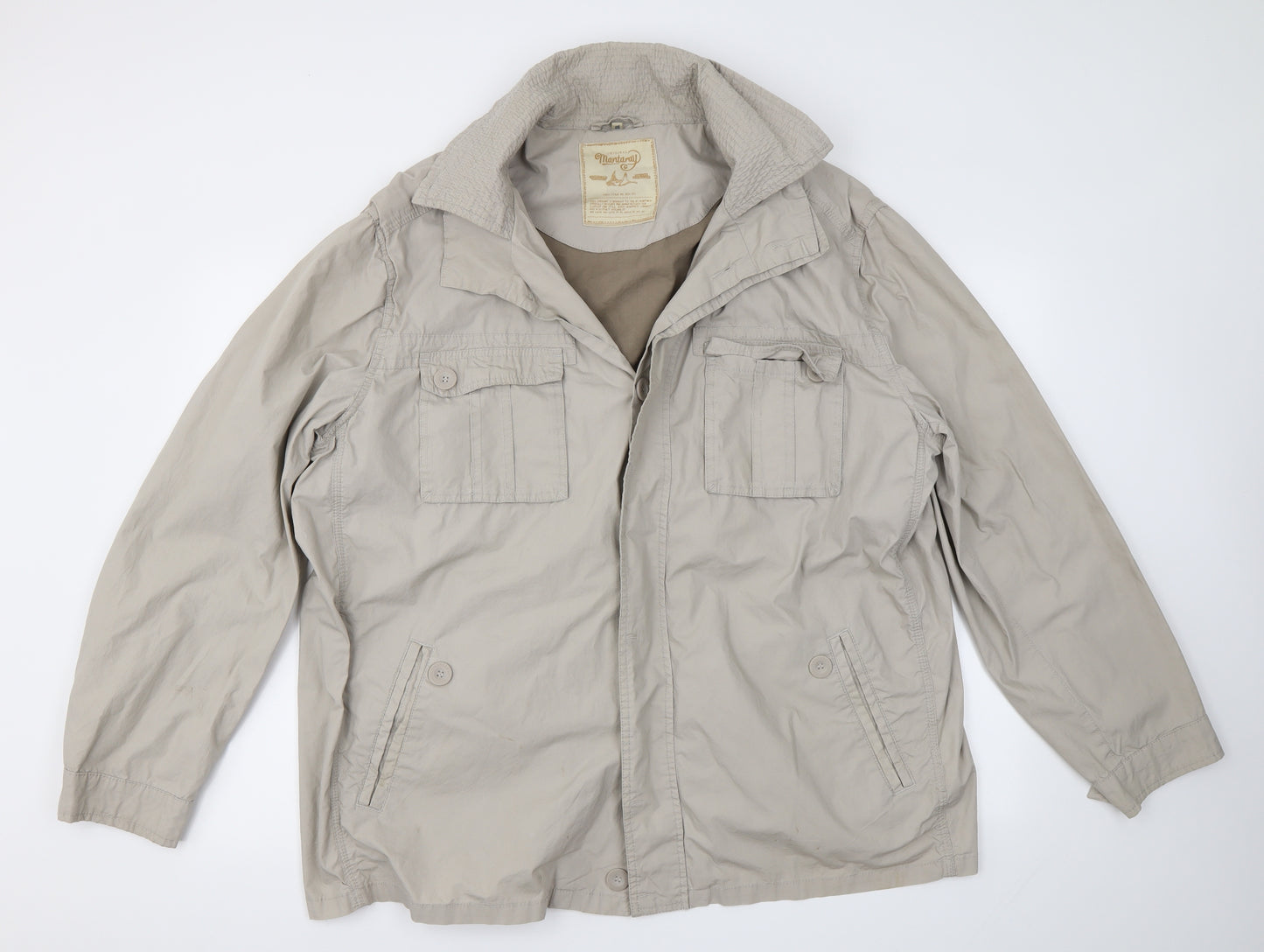Mantaray Mens Brown   Jacket  Size 2XL
