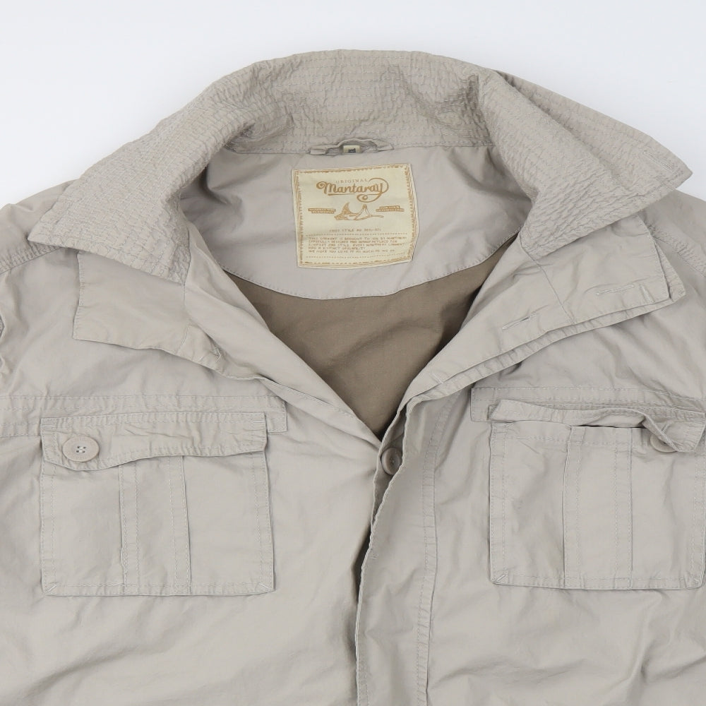 Mantaray Mens Brown   Jacket  Size 2XL