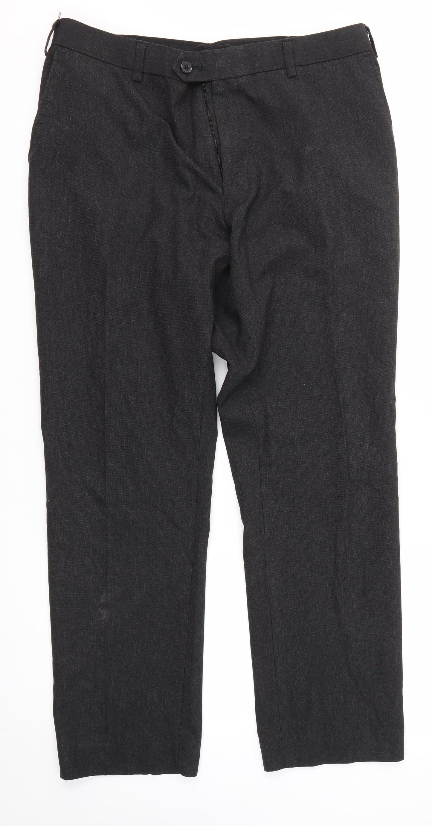 NEXT Mens Grey   Dress Pants Trousers Size 38 in L29 in - Short