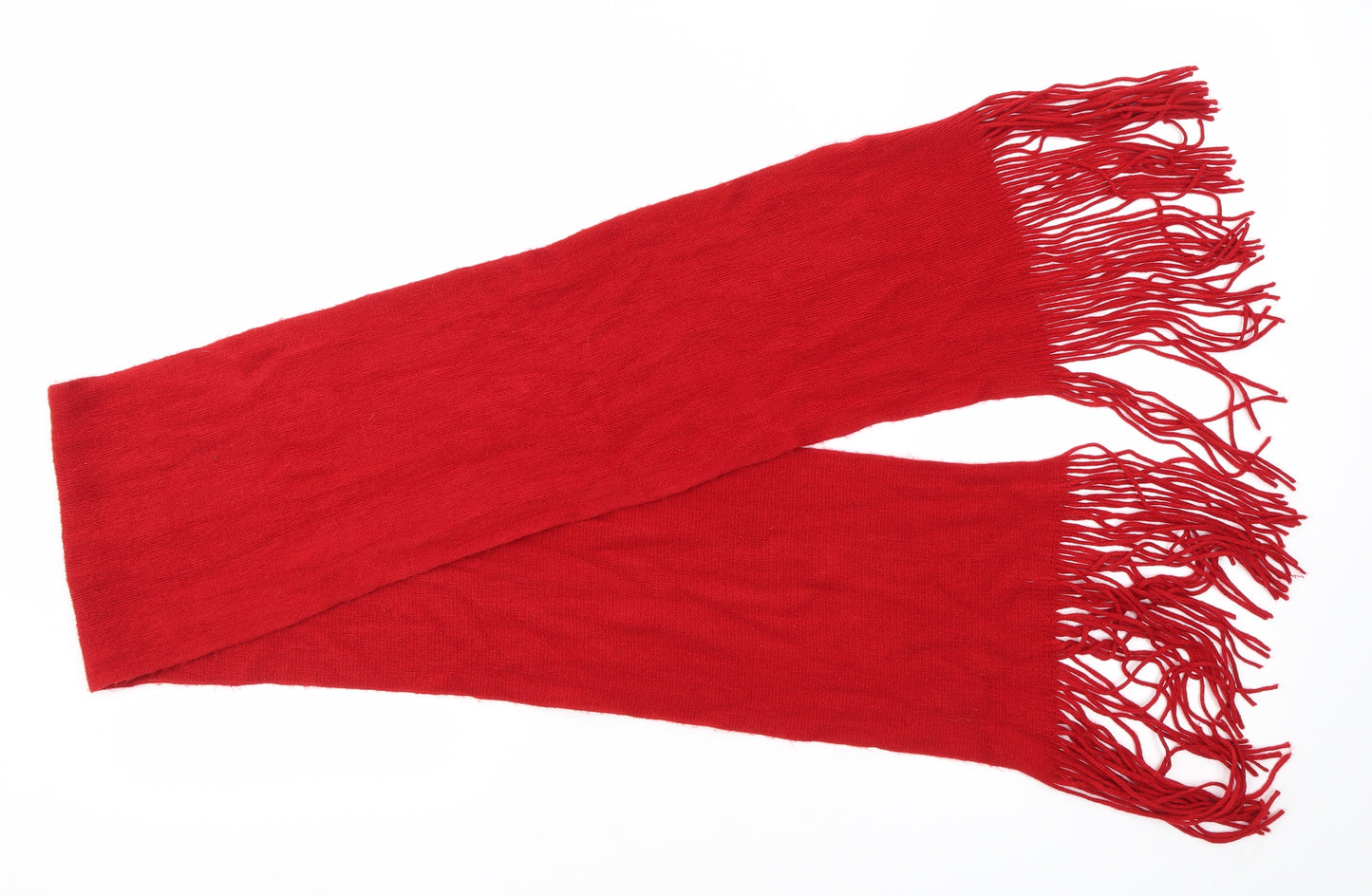 Preworn Unisex Red    Scarf