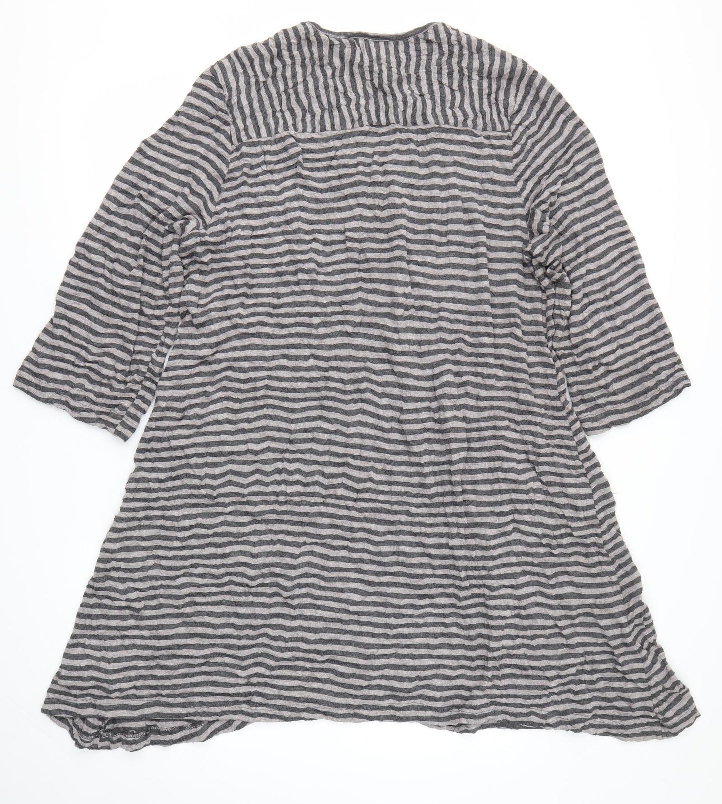 Capri Womens Multicoloured Striped  A-Line  Size M  - Size M/L