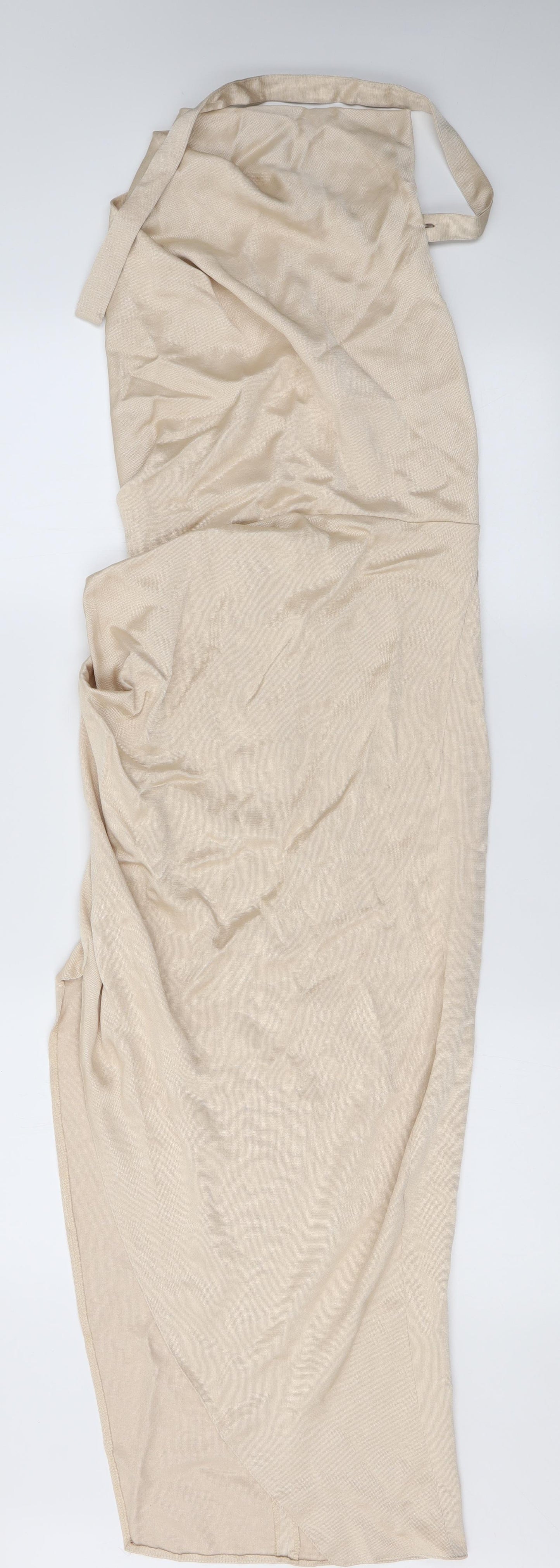 ASOS Womens Gold   Maxi  Size 8