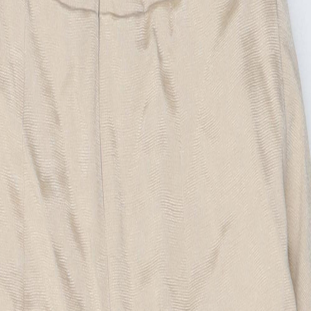 ASOS Womens Gold   Maxi  Size 8