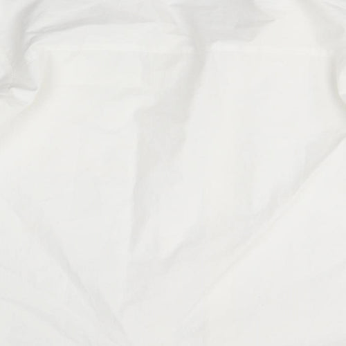 ASOS Womens White   Basic Button-Up Size 6  - Very Oversized