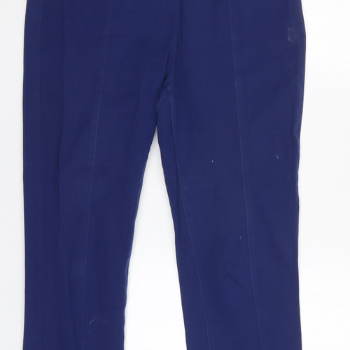 C Wonder Womens Blue   Dress Pants Trousers Size 14 L26 in