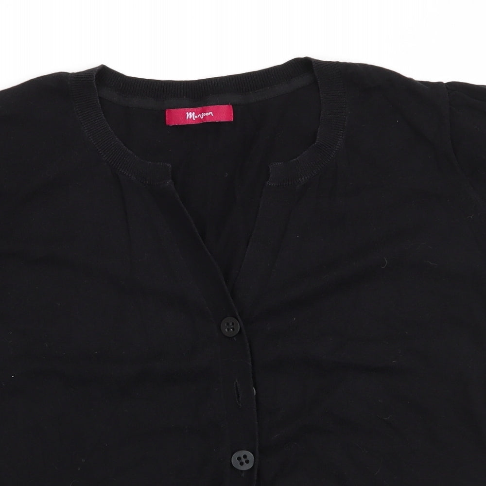 Monsoon Womens Black   Cardigan Jumper
